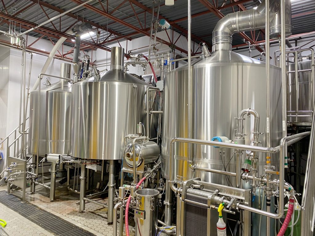 2000L 3vessels brewery equipment