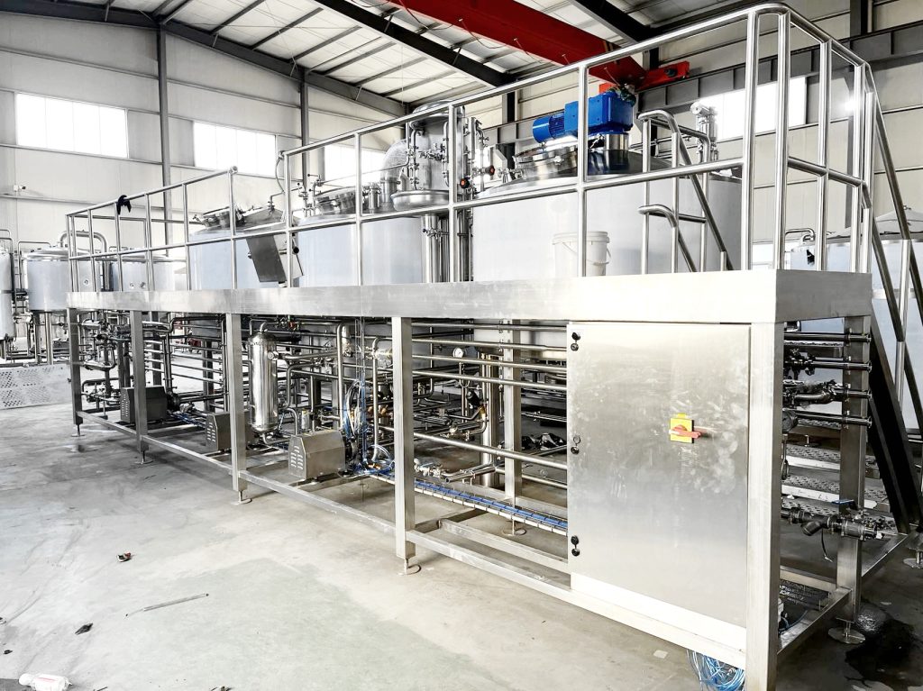 2000L 3vessels brewhouse system