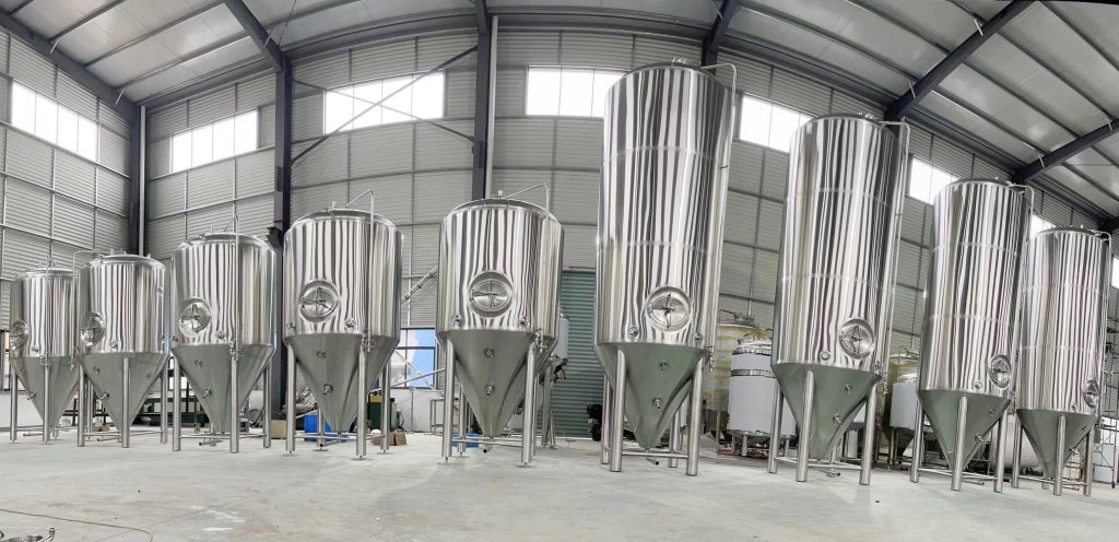 6000L brewery fermentation tanks