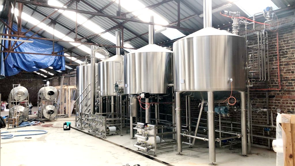 2000L 3vessels beer brewery equipment